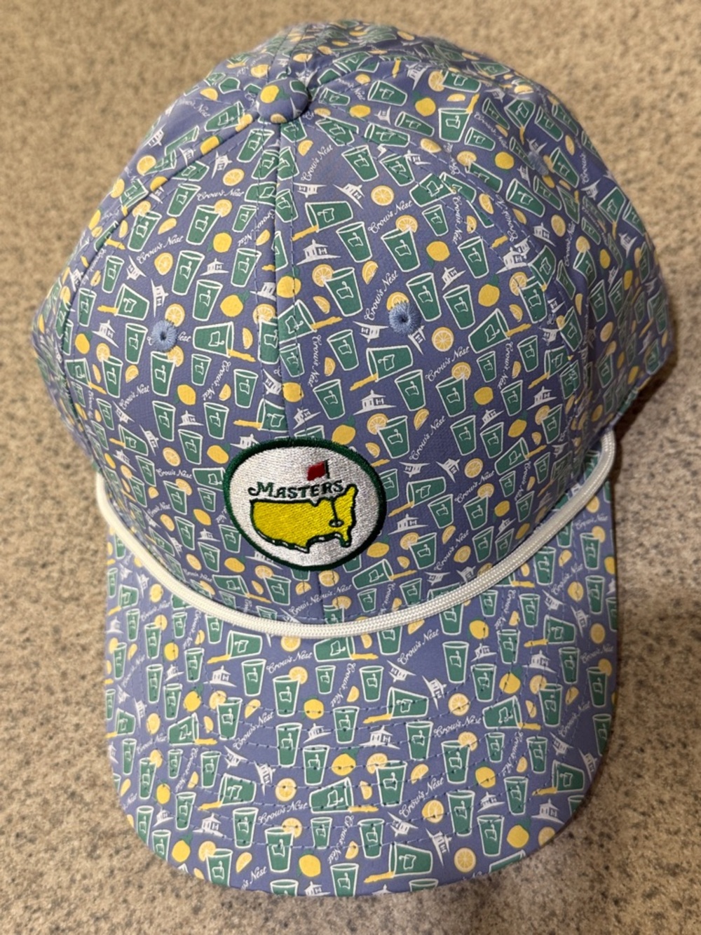 2026 Masters Tournament Performance Crows Nest Rope Hat!!π₯π₯π₯ - Picture 4 of 16